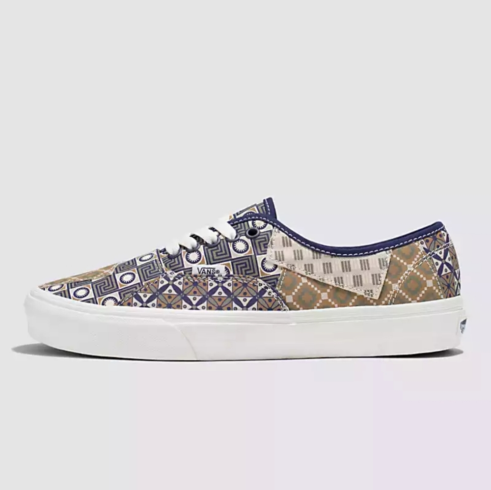 Vans authentic Patchwork Unisex sneakers tennis shoes size M6.5 /Wo'n 8 - Picture 2 of 14